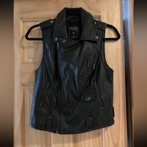 Guess faux leather vest